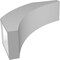 Ekena Millwork 5 1/2-in. W x 18-in. D x 18-in. H Thorton Architectural Grade PVC Knee Brace BRCP055X18X18THR - alternate 2